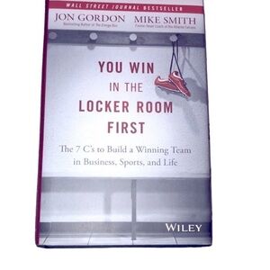 You win in the Locker Room first hardback book